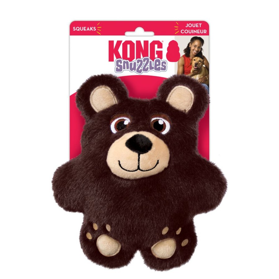 KONG PERRO PELUCHE SNUZZLES OSO MEDIUM