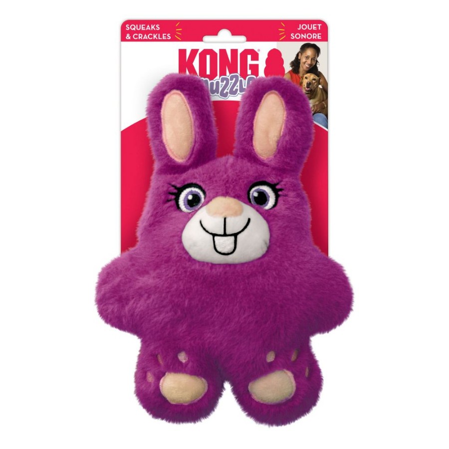 KONG PERRO PELUCHE SNUZZLES CONEJO MEDIUM