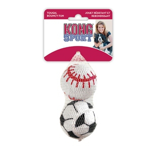 KONG PERRO SPORTS BALLS PELOTA LARGE X2