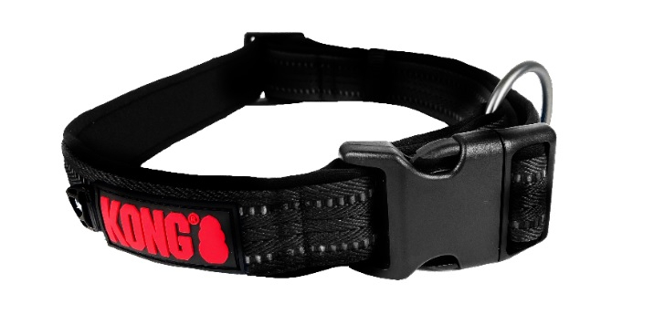 KONG COLLAR PERRO SMALL NEGRO