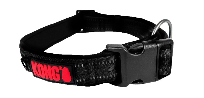 KONG COLLAR PERRO EXTRA LARGE NEGRO