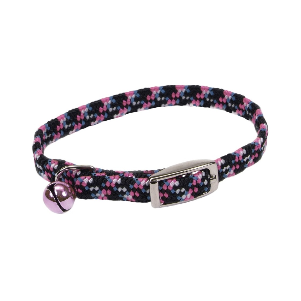 LIL PALS GATO COLLAR ROSADO REFLECTIVO