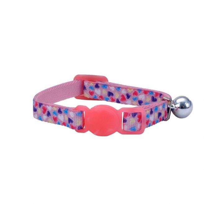 LIL PALS GATO KITTEN COLLAR CORAZON ROSADO