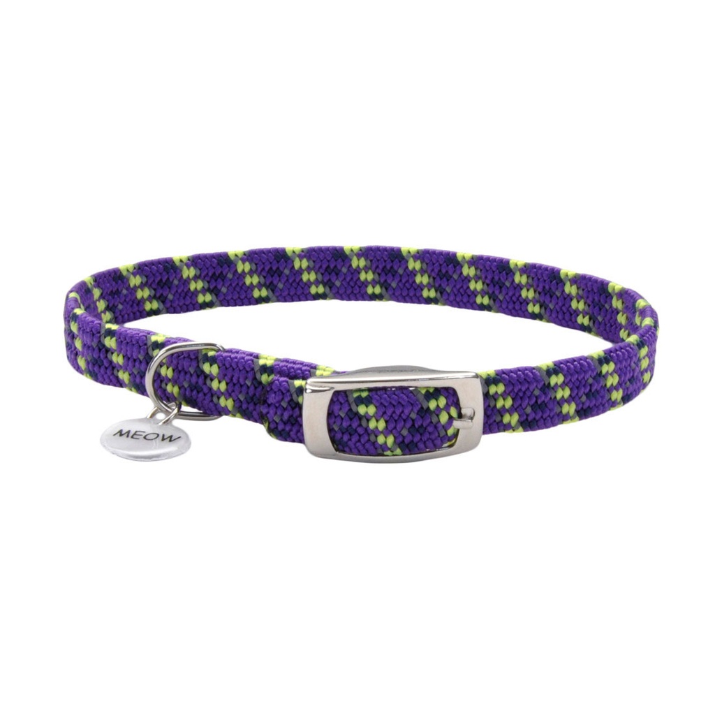 COASTAL COLLAR GATO ELASTACAT REFLECTIVO MORADO