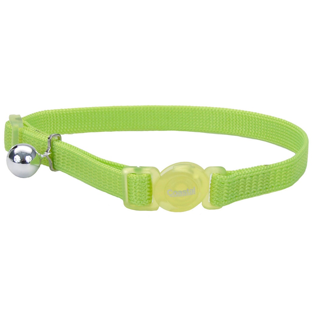 COASTAL COLLAR GATO SAFE LIMA VERDE