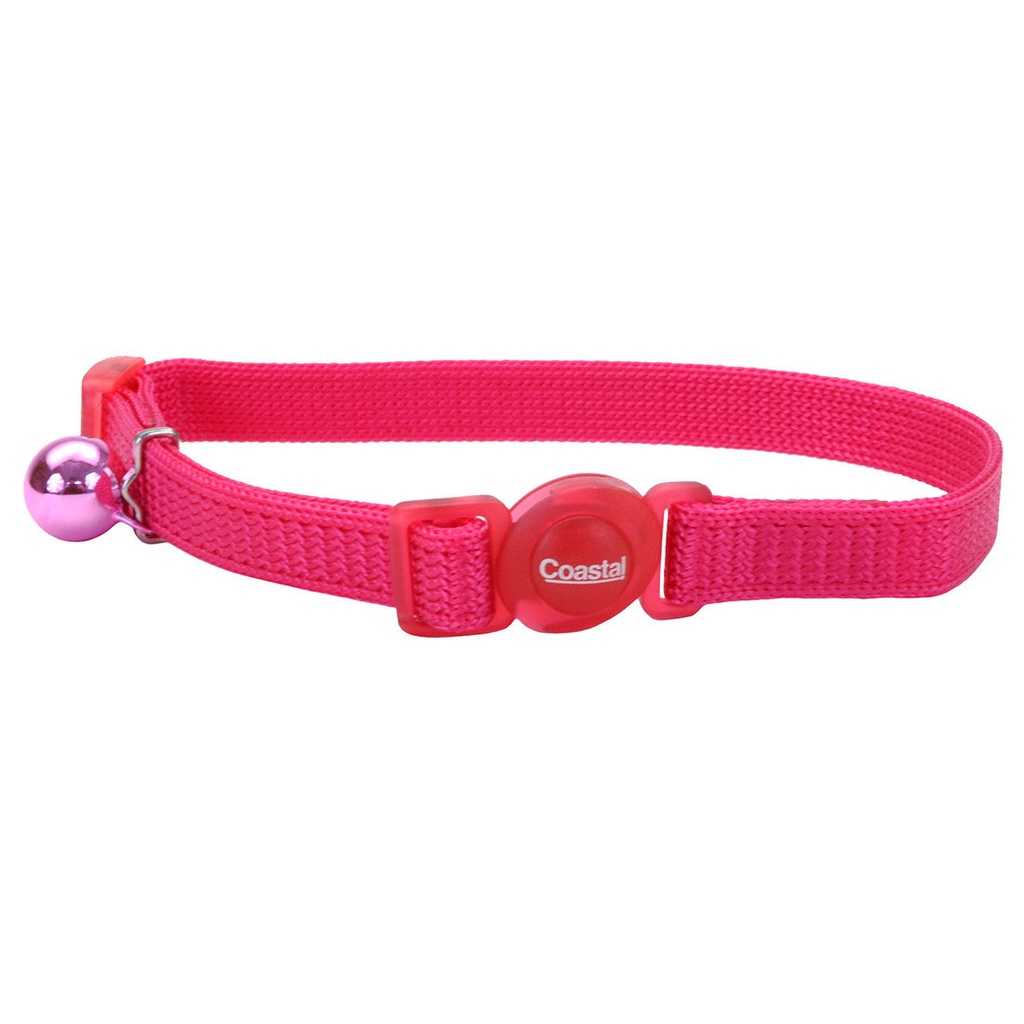 COASTAL COLLAR GATO SAFE ROSADO FUERTE