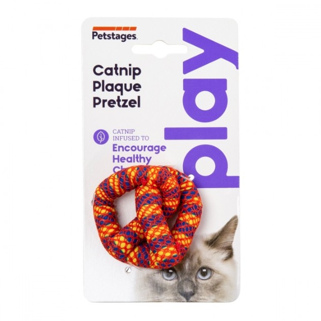 PETSTAGES GATO MORDEDERO CATNIP PRETZEL