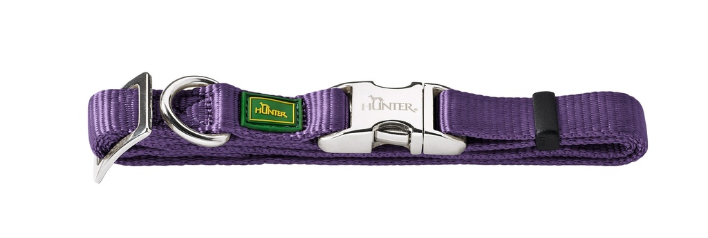 HUNTER DOG ALU STRONG VB COLLAR 30-45 Cm M VIOLETA