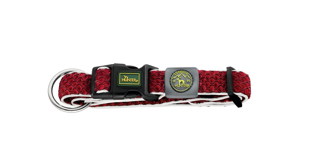 HUNTER DOG HILO VP COLLAR 40-60 Cm L-XL ROJO