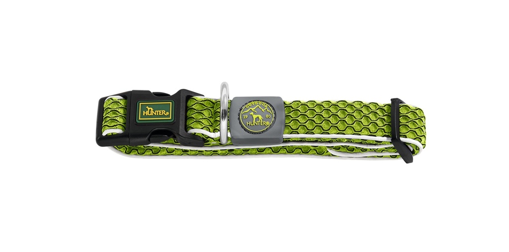 HUNTER DOG HILO VB COLLAR 30-43 Cm S-M VERDE