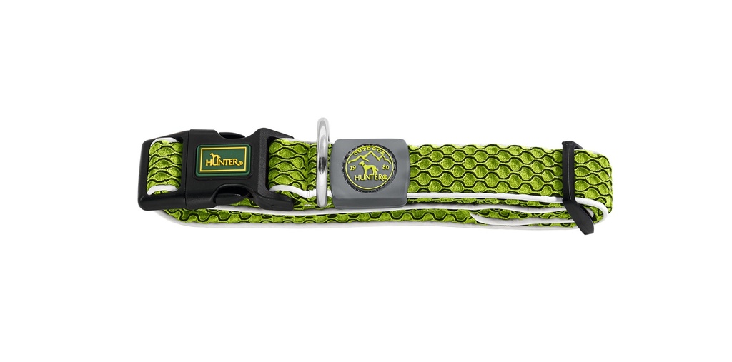 HUNTER DOG HILO VB COLLAR 30-43 Cm S-M VERDE