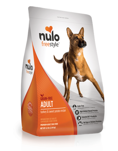 [51AT11 NULO] NULO DOG FS GRAIN FREE TURKEY-PAVO 11 LB - 4.98 KG