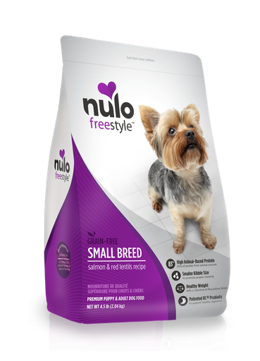 [51SS04  NULO] NULO DOG FS GRAIN FREE SMALL BREED SALMON 4.5LB - 2.04 KG