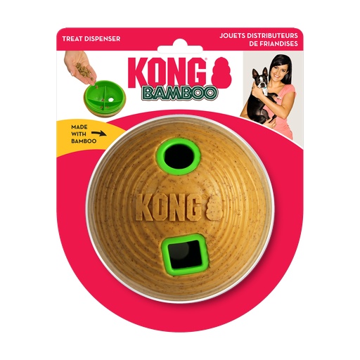 [PTB21 KO] KONG PERRO BAMBOO FEEDER BALL MD