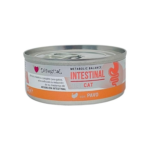 [957664 DI] DISUGUAL CAT INTESTINAL DIET - PAVO - LATA POR 85 GR