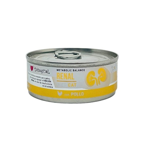 [957787 DI] DISUGUAL CAT RENAL DIET - POLLO - LATA POR 85 GR