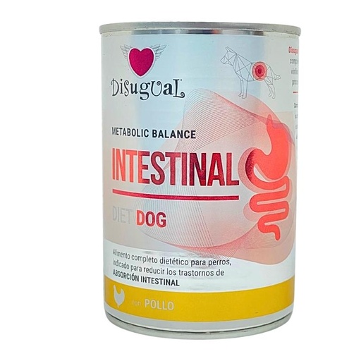 [959217 DI] DISUGUAL DOG INTESTINAL DIET - POLLO LATA POR 400 GR