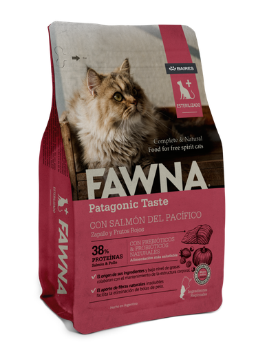 [64363 FAW] FAWNA SALMON GATOS ESTERILIZADOS 3 Kg