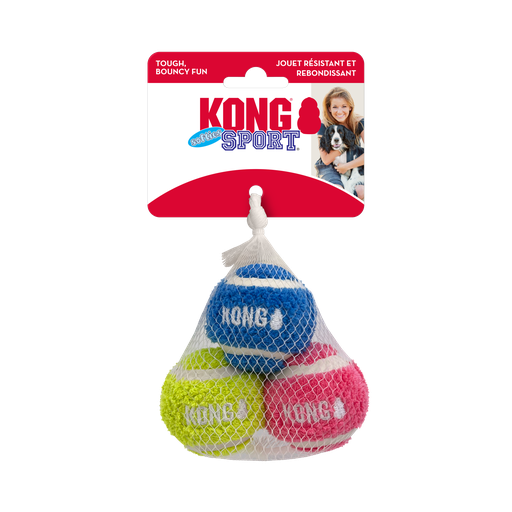 [ABSS3 KO] KONG PERRO SOFTIES SPORTS BALLS PELOTA SMALL X3