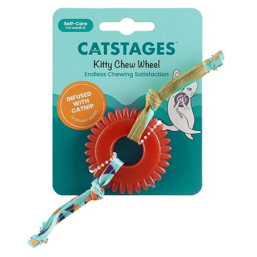 [715 CTS] CATSTAGES GATO SELFCARE KITTY CHEW WHEEL