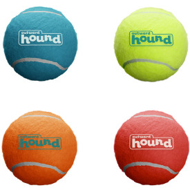 [68002 OH] OUTWARD HOUND PELOTAS SQUEAKER BALLZ MEDIUM 4PK