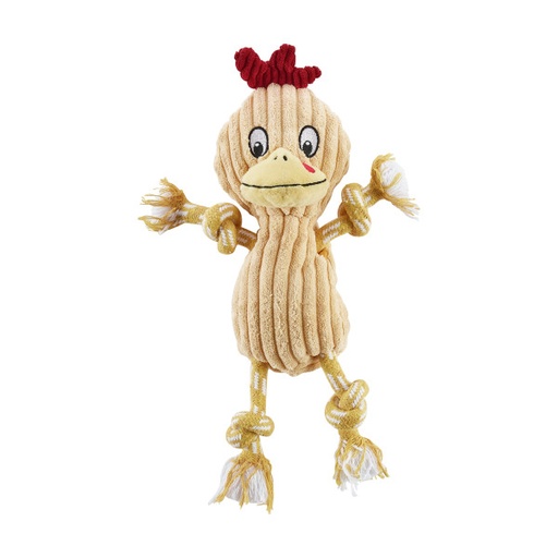 [68558 OH] OUTWARD HOUND PELUCHE RANCH ROPERZ POLLO SMALL