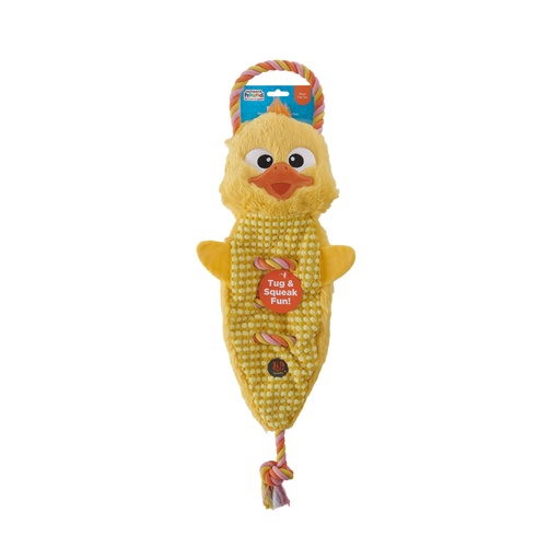 [72159 OH] OUTWARD HOUND PELUCHE ROPIEZ POLLO LG