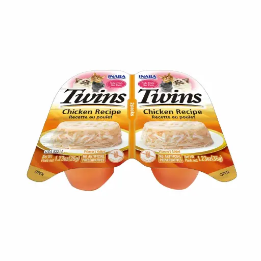 [USA832 IN] INABA CAT - TWINS CHICKEN RECIPE  70 gr