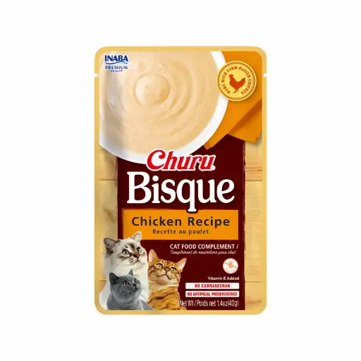 [USA853 IN] INABA CAT - BISQUE CHICKEN RECIPE  40 gr