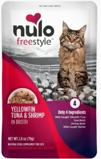 [63PT02 NULO] NULO CAT FS GRAIN FREE MEAL ENHANCER - POUCH ATUN Y CAMARONES 79 GR  