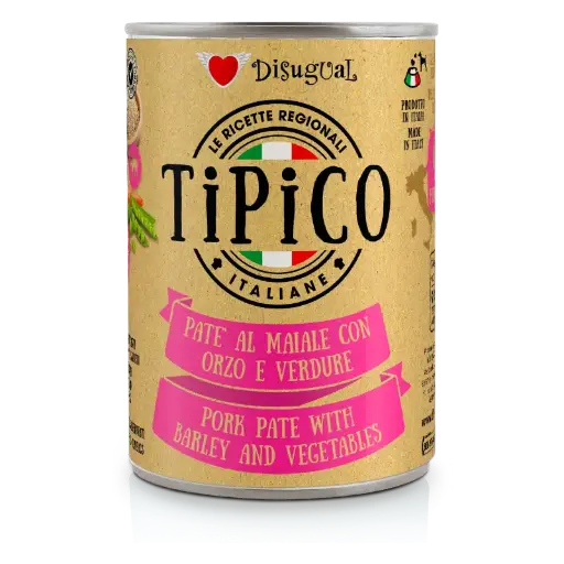 [TPCO403 DI] DISUGUAL DOG TIPICO - ZONA FRIULI VENEZIA CERDO LATA 400 GR 