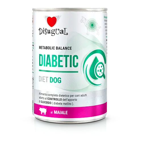 [DTES080 DI] DISUGUAL DOG DIABETIC DIET - CERDO LATA POR 400 GR