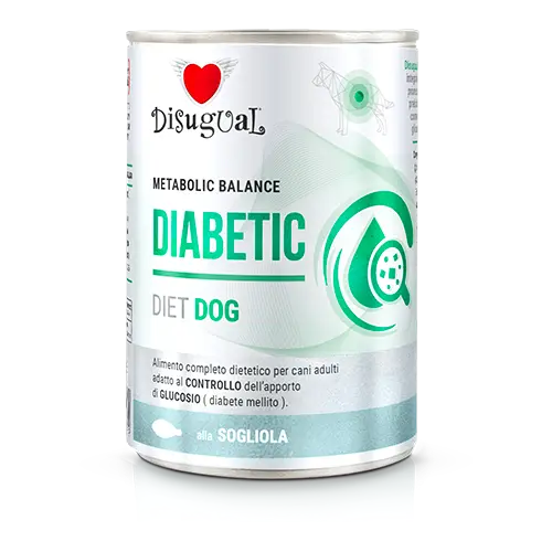 [DTES083 DI] DISUGUAL DOG DIABETIC DIET - PESCANDO SOLE LATA POR 400 GR