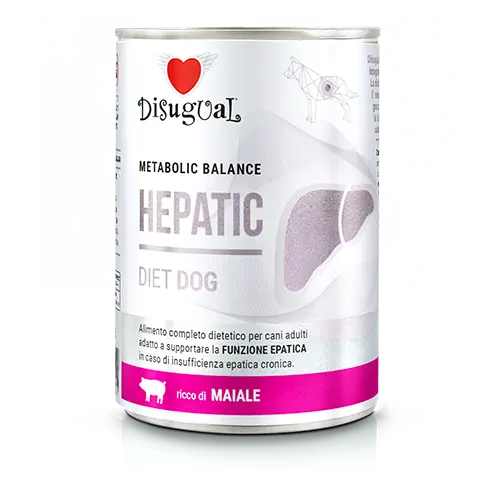 [DTES092 DI] DISUGUAL DOG HEPATIC DIET - CERDO LATA POR 400 GR