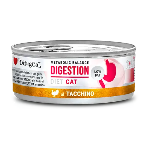 [DTESG010 DI] DISUGUAL CAT DIGESTION LOW FAT DIET - PAVO LATA POR 85 GR