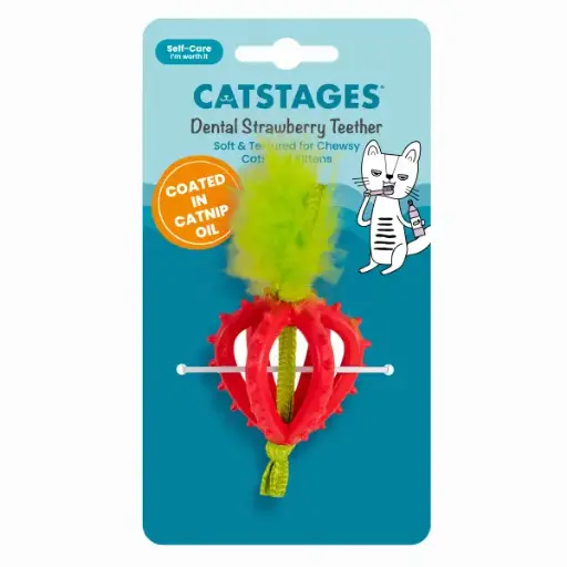 [72095 CTS] CATSTAGES GATO SELFCARE CATNIP DENTAL FRESA