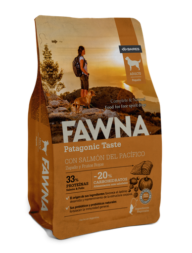 [PROMO 64202] PROMO CORTA FECHA MAR-21-27 FAWNA SALMON PERROS ADULTOS RAZA PEQUEÑA 3 Kg 