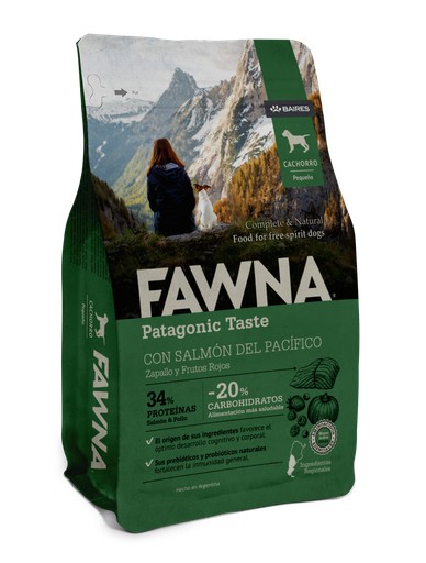 [PROMO 2 64165] PROMO CORTA FECHA DIC-15-26 FAWNA SALMON PERROS CACHORROS RAZA PEQUEÑA 3 Kg  