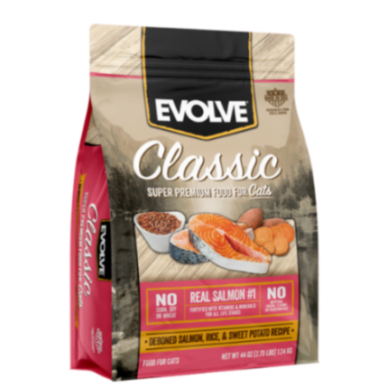 [100901 EVO] EVOLVE CAT CLASSIC  SALMON 2.75 LB 1.24 KG