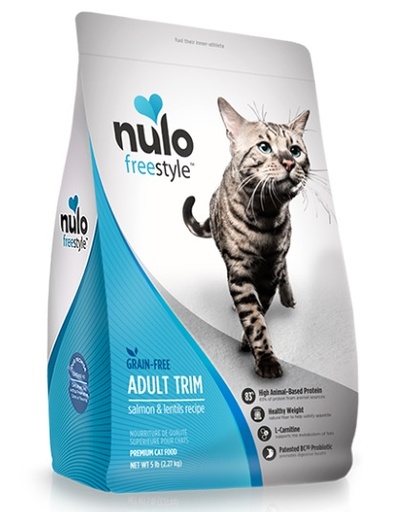 [61TS12 NULO] NULO CAT FS GRAIN FREE TRIM PESO SALUDABLE SALMON 12LB - 5.44 KG
