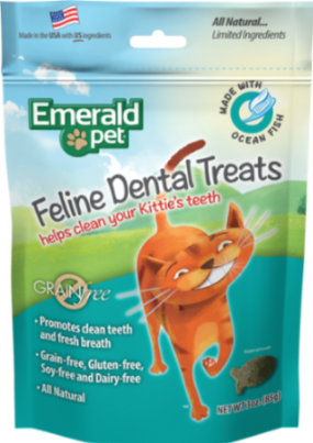 [404 EP] EMERALD PET CAT SNACK DENTAL PESCADO OCEANICO