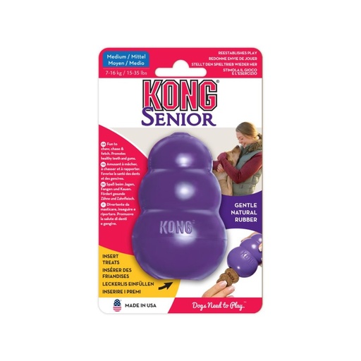 [KN2 KO] KONG PERRO CAUCHO SENIOR MEDIUM