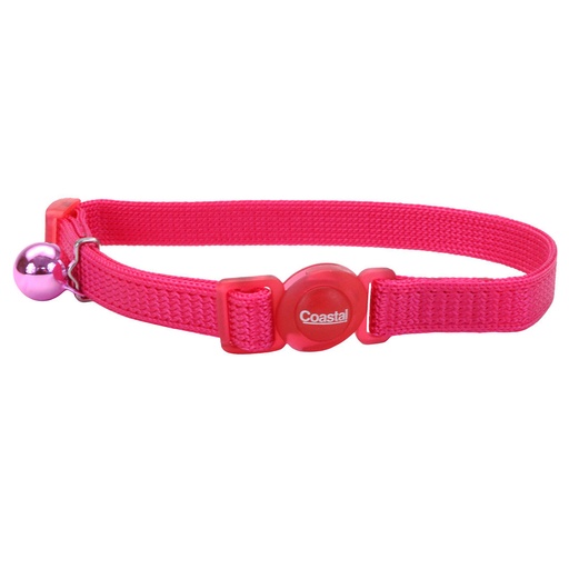 [7001 PKF12] COASTAL COLLAR GATO SAFE ROSADO FUERTE