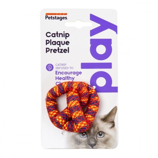 [333 PS] PETSTAGES GATO MORDEDERO CATNIP PRETZEL