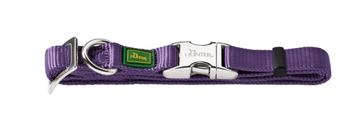 [46679 HU] HUNTER DOG ALU STRONG VB COLLAR 30-45 Cm M VIOLETA